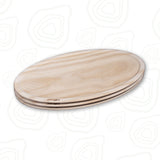 Heltre spise- og serveringsfjøl - 820U - 33x19,5x1,2 cm